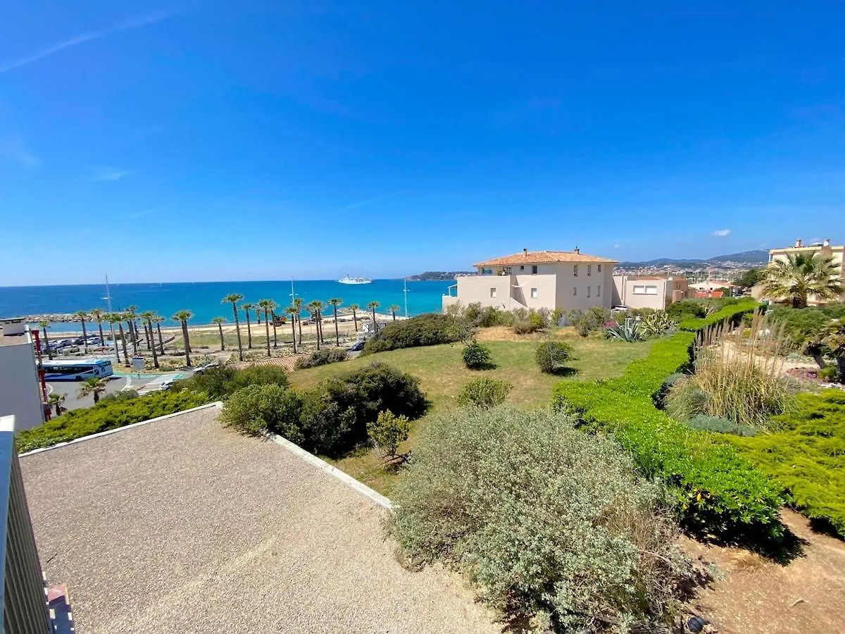 Spacieux T2 Au Bord De L'Eau, Vue Panoramique Six-Fours-les-Plages Apartment